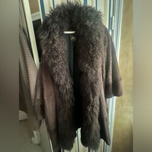 Carole little fur coat